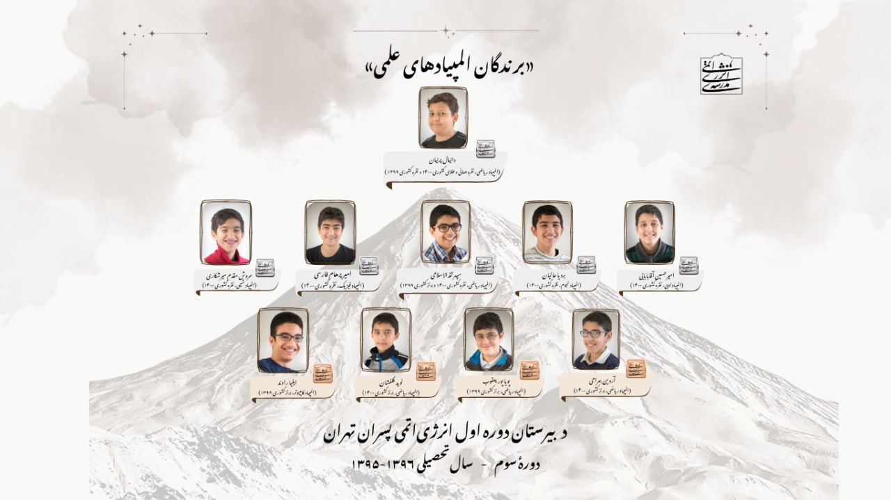 افتخارات المپیادی دوره سوم